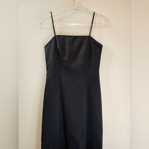 Vintage 90's Alex Evenings Black New Condition Chic Evening Gown Maxi Size 8